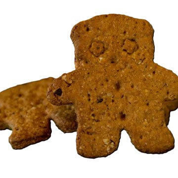 Peanut Butter Teddy Bear Dog Cookie EACH