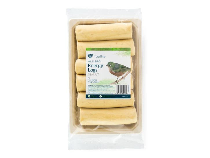 Wild Bird Energy Logs Peanut 540g Packet of 6