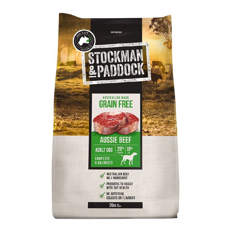 Stockman and Paddock Grain Free Adult Dog 20kg